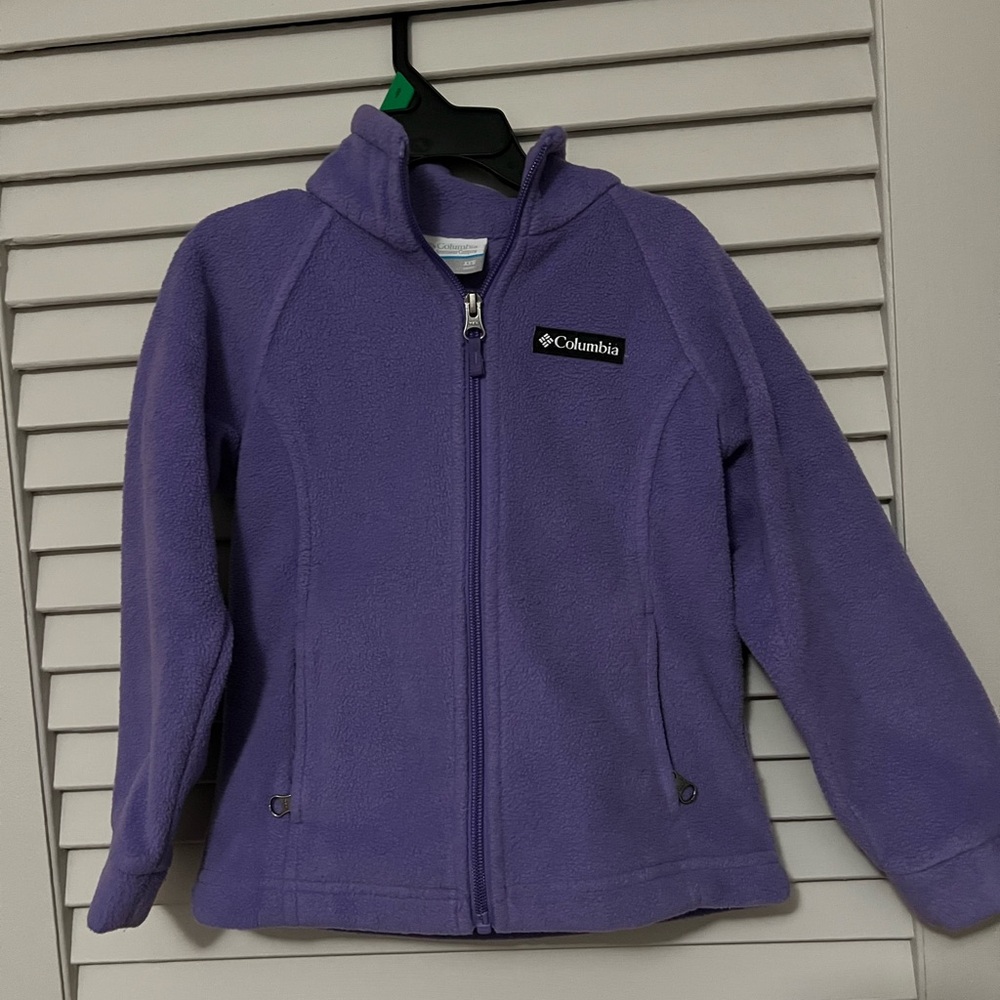 Columbia Lavender Fleece Jacket